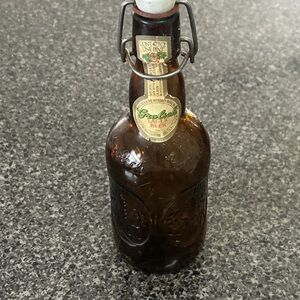 Lager Beer Bottle - Rich Brown